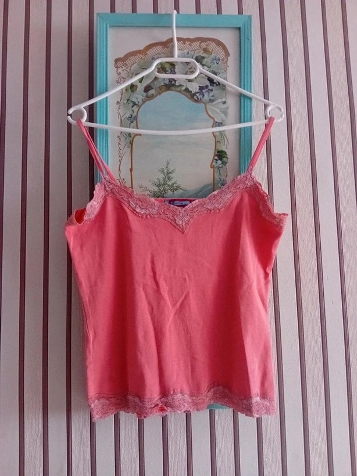 Top rose Taille 38