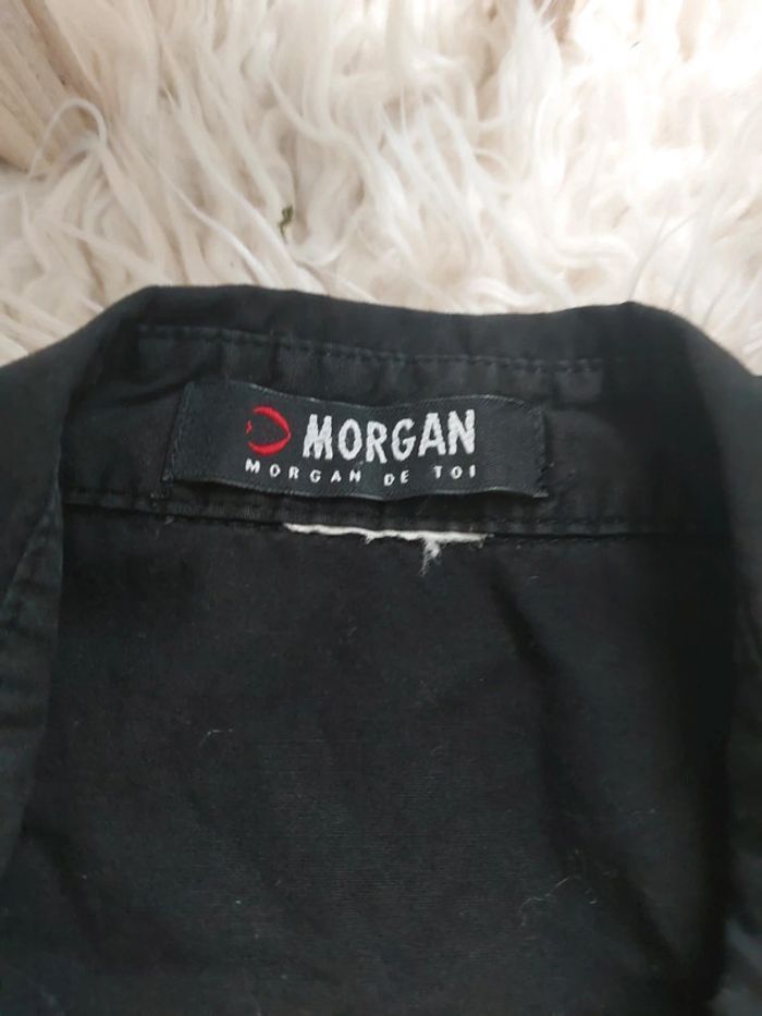 Chemise Morgan noire taille M / 38 très bon état - photo numéro 2