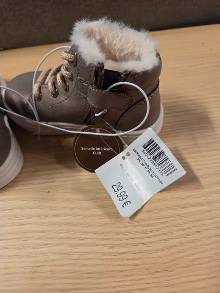 Bottines neuves marrons - photo numéro 5