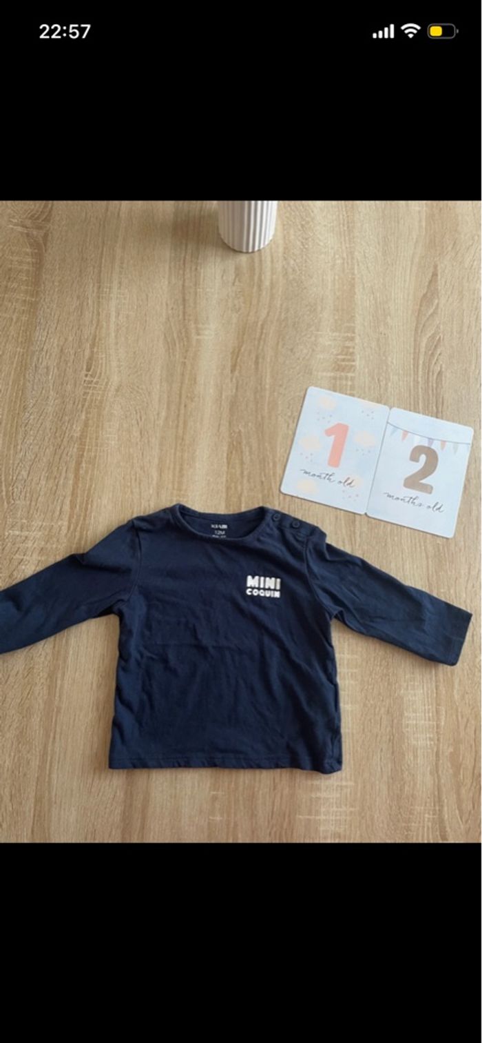 Tee shirt manches longues