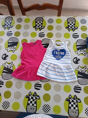 Lot robes 3 mois Influx Tex