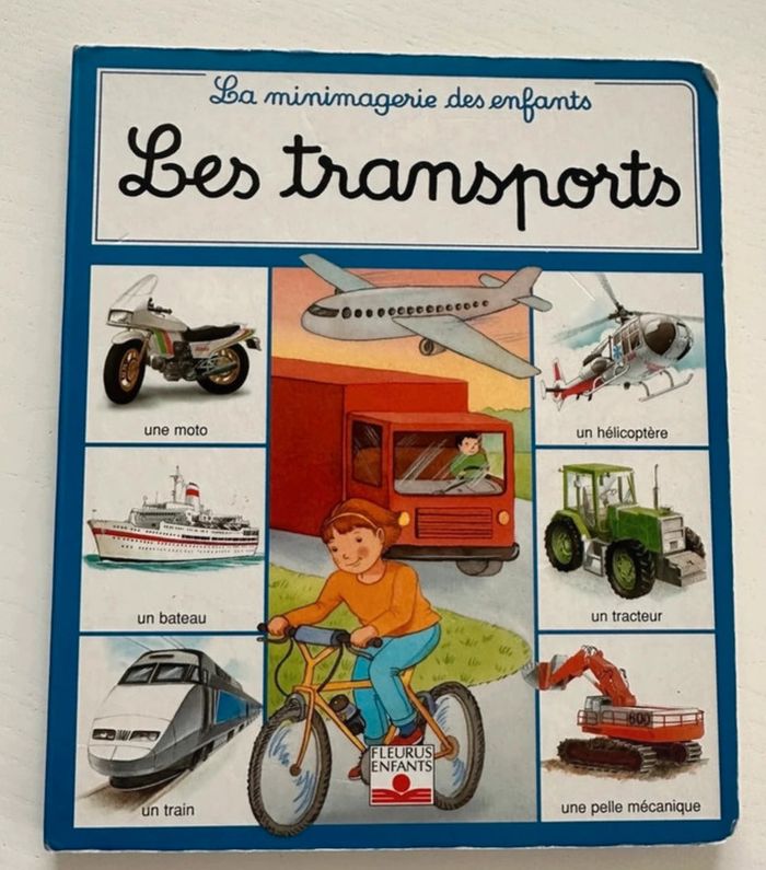 Livre cartonné les transports