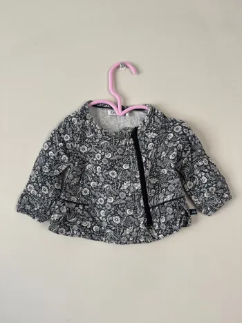 👚 haut manches longues - 6 mois - 68 CM- Ikks- bon état - bébé fille