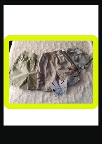 Lot 3 short 12 mois