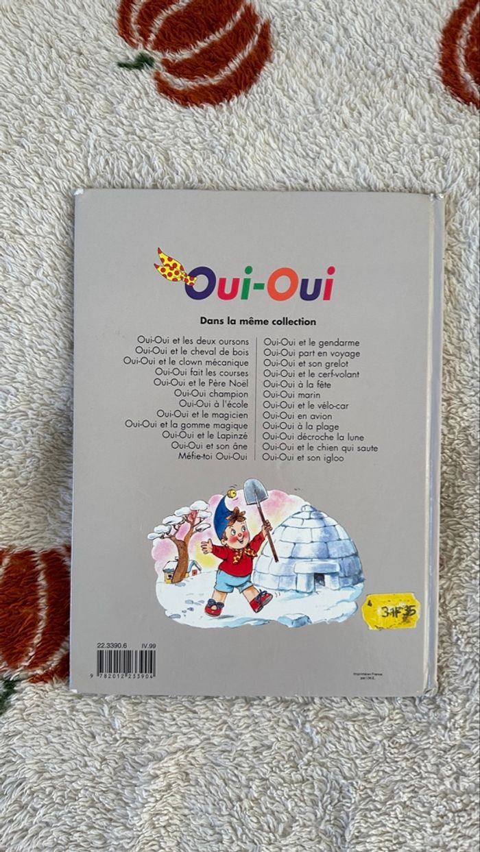 💜 Livre oui-oui et son igloo 💜 - photo numéro 2