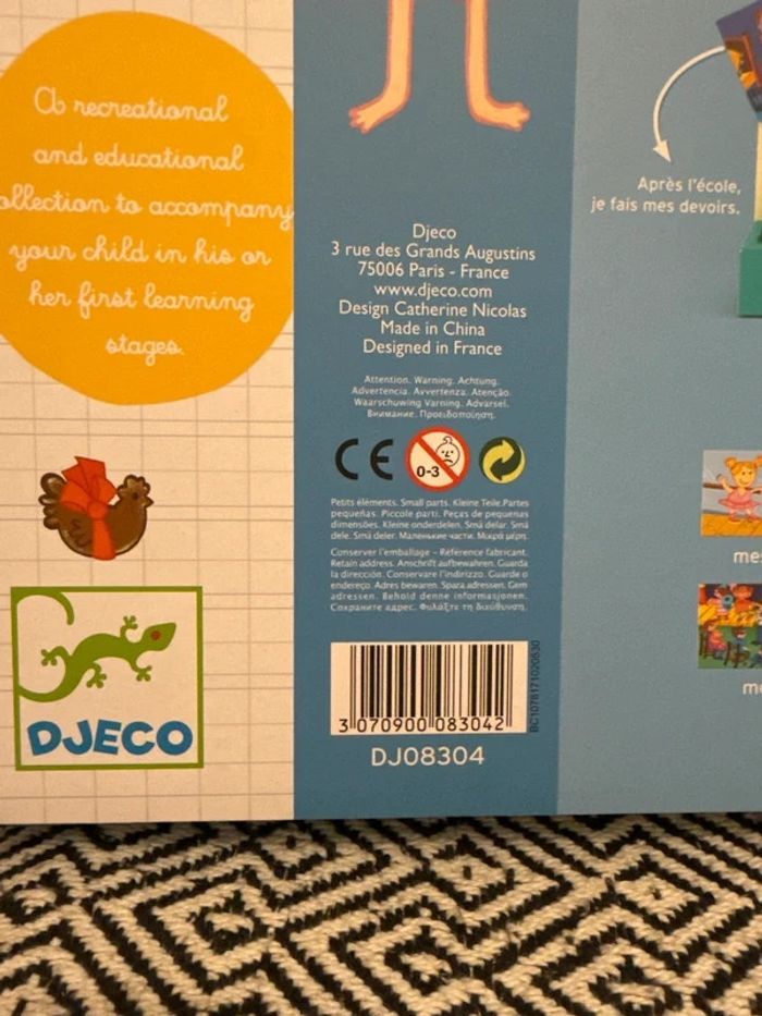 Djeco - Semainier Eduludo Ma semaine - photo numéro 3