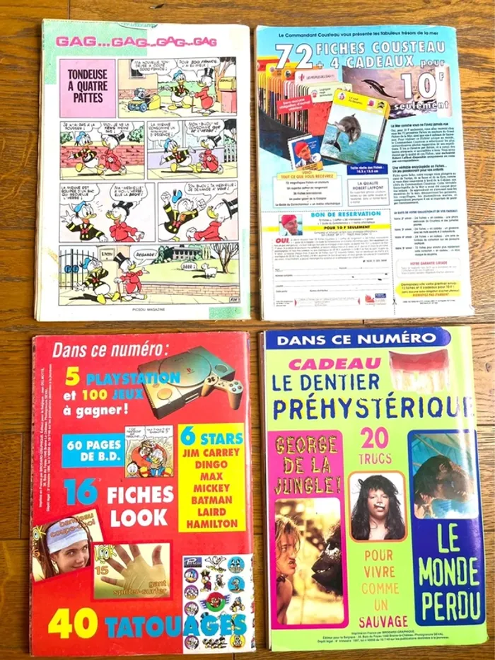 lot de 4 Magazines Picsou – Édition Vintage à Collectionner - photo numéro 3