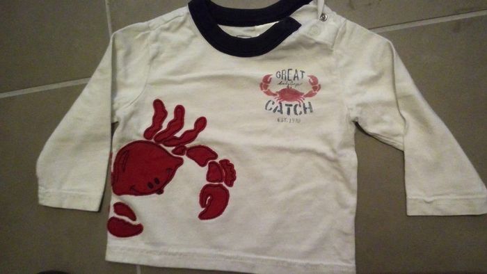 Lot 3 tee shirt 6/12M - photo numéro 4