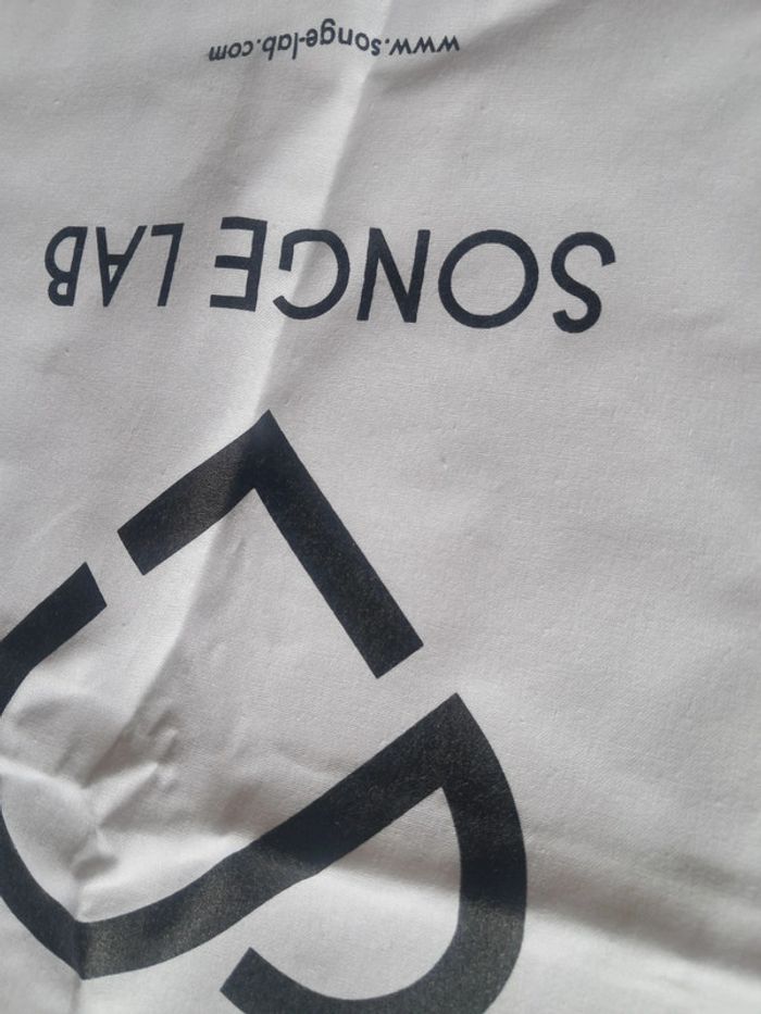 Songe Lab tote bag blanc en tbe - photo numéro 2