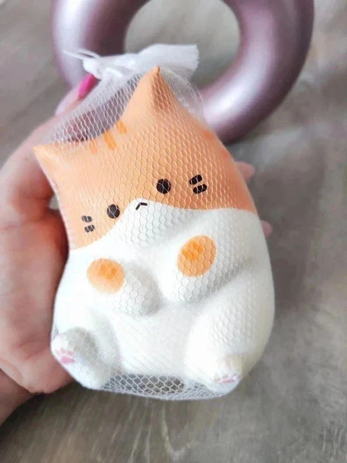 Gros chat anti stress super relaxant - photo numéro 2