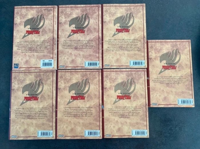 Lot de mangas Fairytail  - tomes 1 à 7 - photo numéro 5