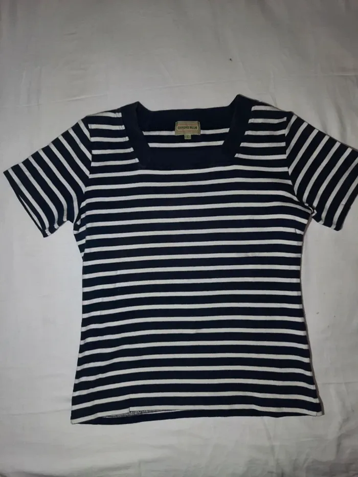 T-shirt vibtage oxford blue