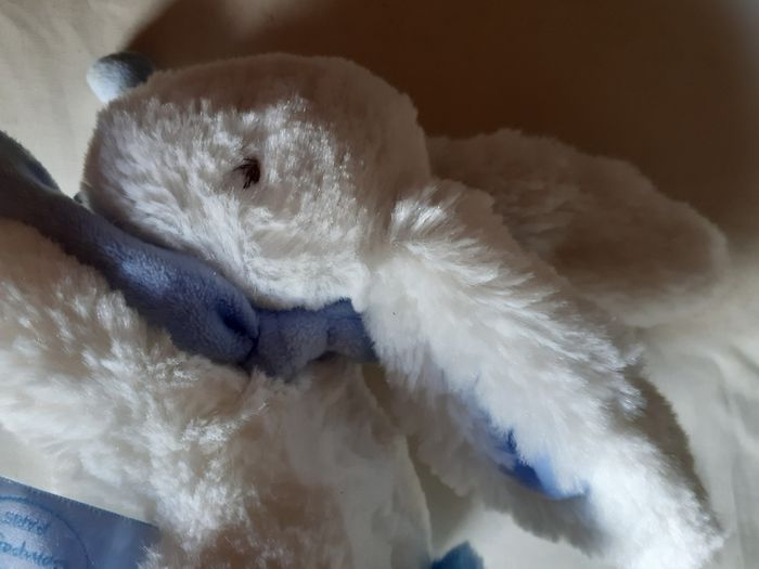 Lapin bonbon bleu- Doudou et Compagnie - photo numéro 5