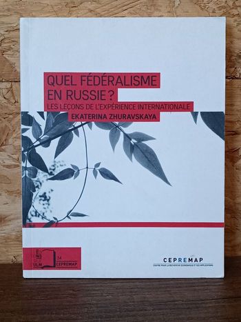 Livre " quel fédéralisme en Russie ?"
