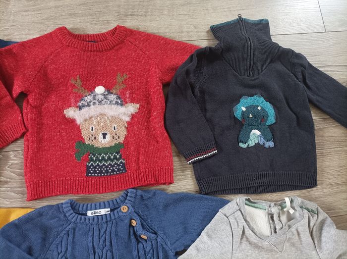 Lot 6 pulls hiver 2 ans - photo numéro 4