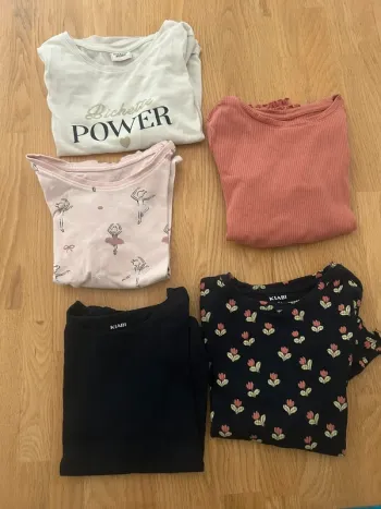 Lot 5 t-shirt manches longues 5 ans