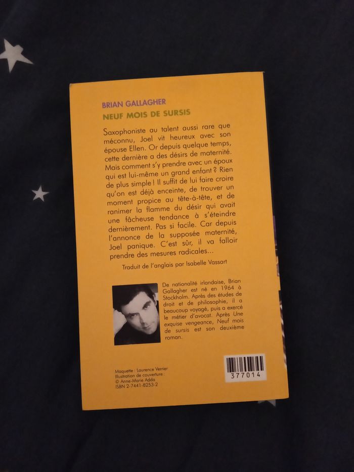 Livre (56) 📚 Neuf mois de sursis - photo numéro 2