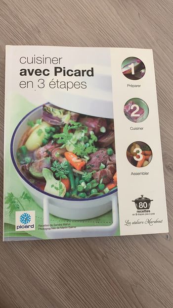 Livre Cuisiner avec Picard