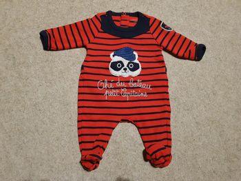 Pyjama chaud sergent major garçon 1mois