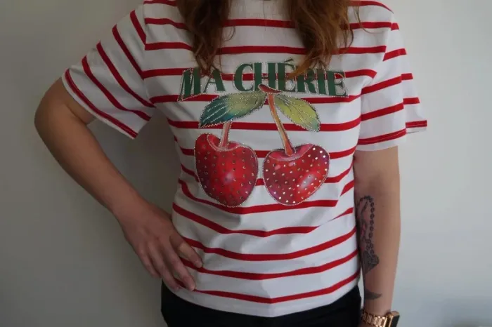 T shirt ma chérie - photo numéro 2