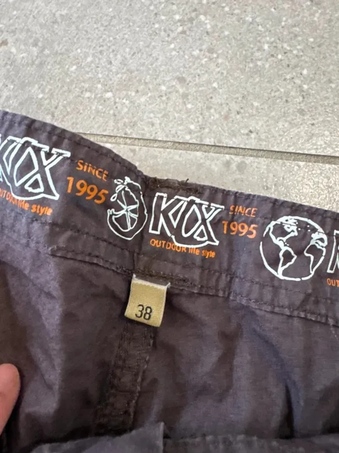 Pantalon marron taille 38, très bon état, 42x78cm - photo numéro 2