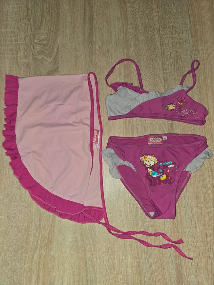 Ensemble maillot de bain 6 ans "Charlotte aux fraises" - photo numéro 2