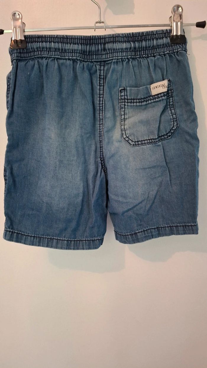 Short léger bleu clair 3-4 ans - photo numéro 3