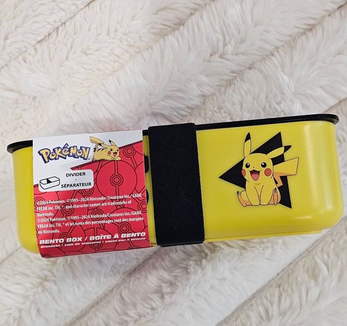 Magnifique boite a bento Pikachu Pokémon Neuve - photo numéro 2