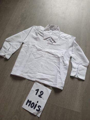 Chemise 12mois garçon
