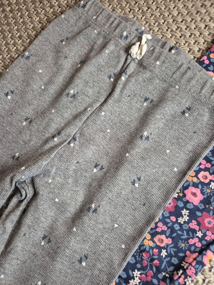 Lot de 3 leggings longs épais à motifs - 8 ans - photo numéro 2