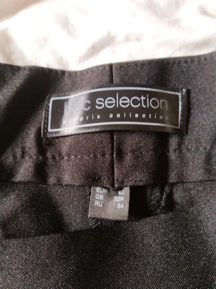 Pantalon de costume noir - photo numéro 2