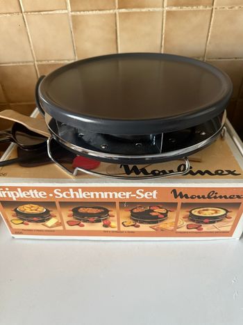 Appareil triplette moulinex 