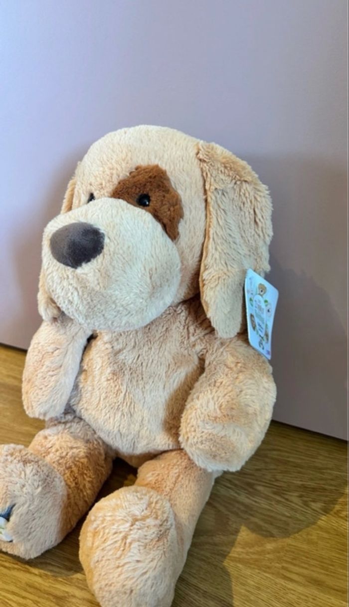 Peluche Gipsytoys Spilky Chien Caramel 47cm - neuf - photo numéro 3