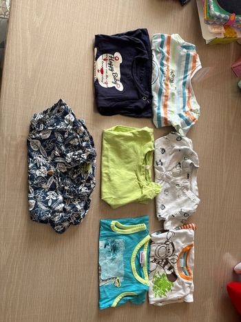 Lot de t-shirts manches courtes