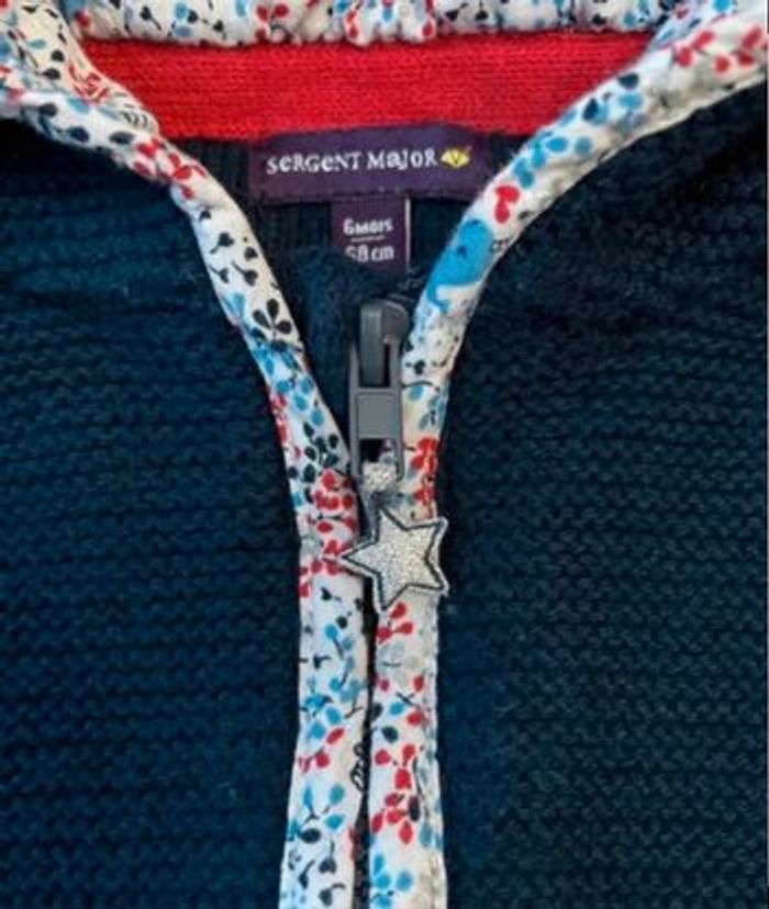 Gilet marine Sergent Major 6 mois - photo numéro 5