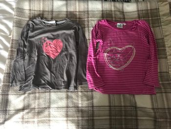 Haut manches longues fille taille 2 ans