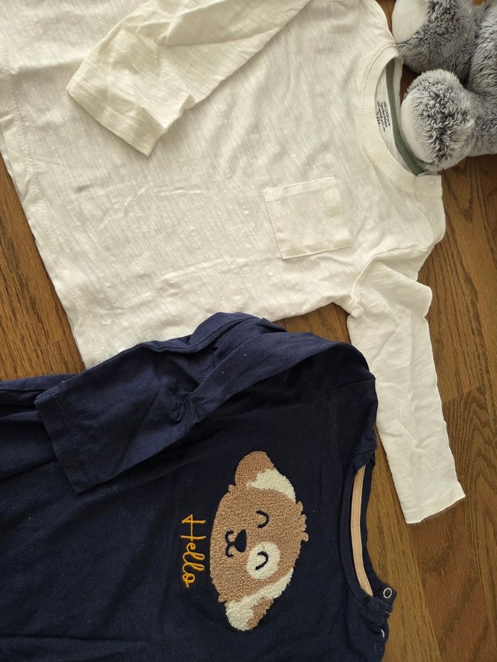 Lot de 8 tee shirts manches longues garçon dont kiabi 24 mois - photo numéro 4