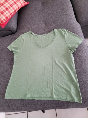 T-shirt vert Bonobo femme taille 42