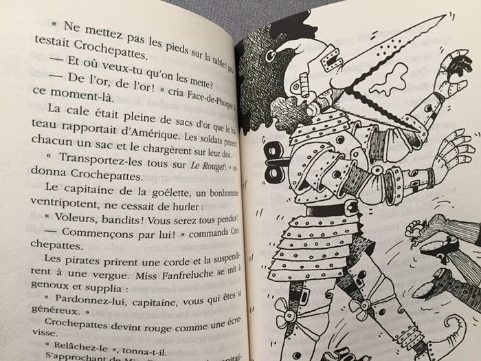 AA25-Livre: croche pattes le pirate NEUF - photo numéro 5