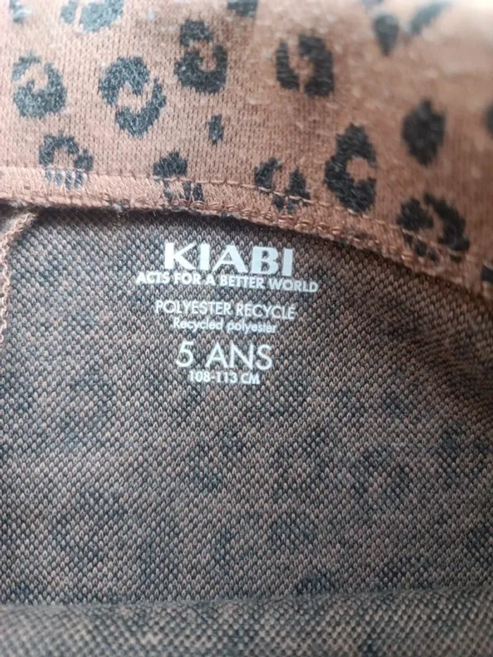 Pantalon flare léopard 5 ans - photo numéro 2