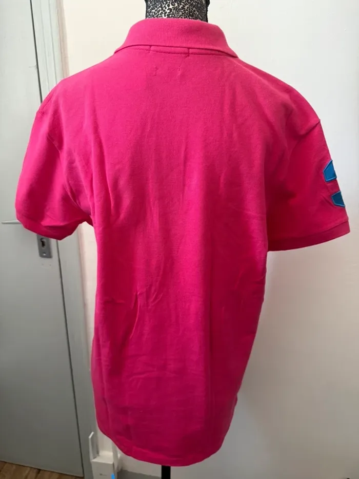 Polo Ralph Lauren rose fuchsia – Neuf avec étiquette – Taille S - photo numéro 2