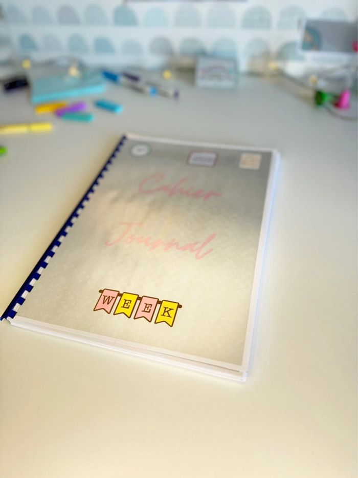 Cahier journal 1 jour = 1 page Organisation Enseignant - photo numéro 3