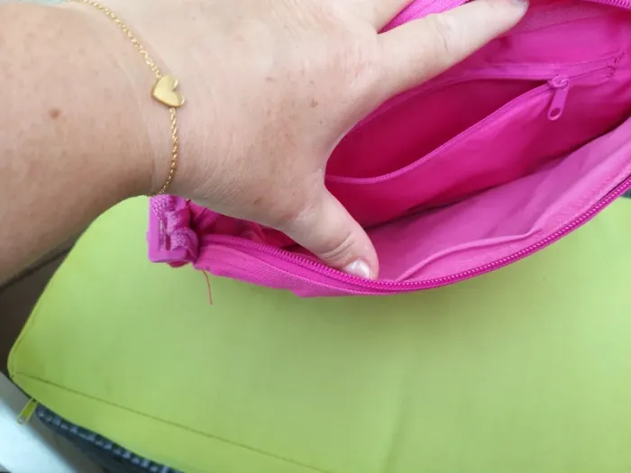 Sac bandoulière rose violetta - photo numéro 4