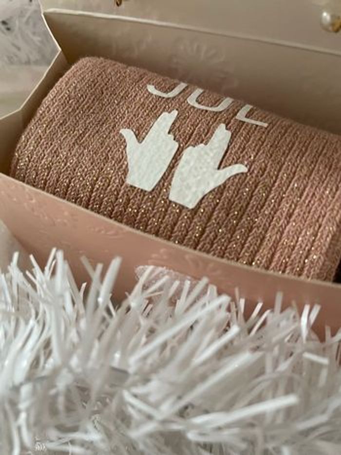 Pink Jul box t-shirt blanc rose paillettes - photo numéro 8