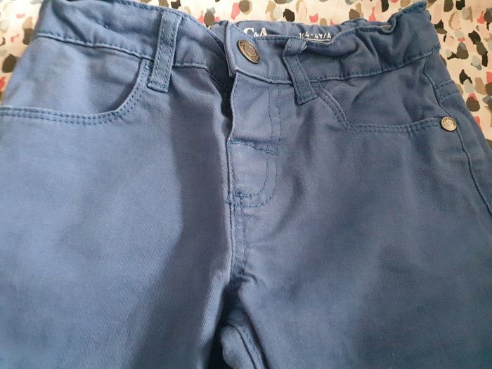 Pantalon bleu c&a 4 ans - photo numéro 3