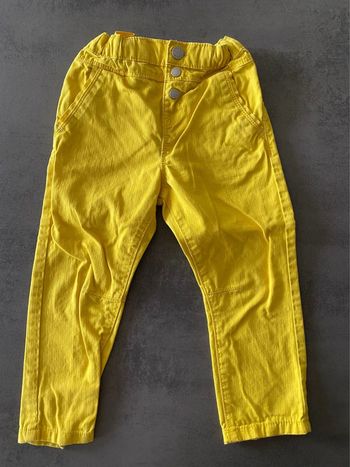 Pantalon jaune Obaïbi 23 mois / 86 cm