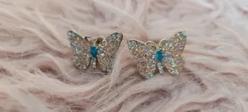 Boucles d'oreilles papillons