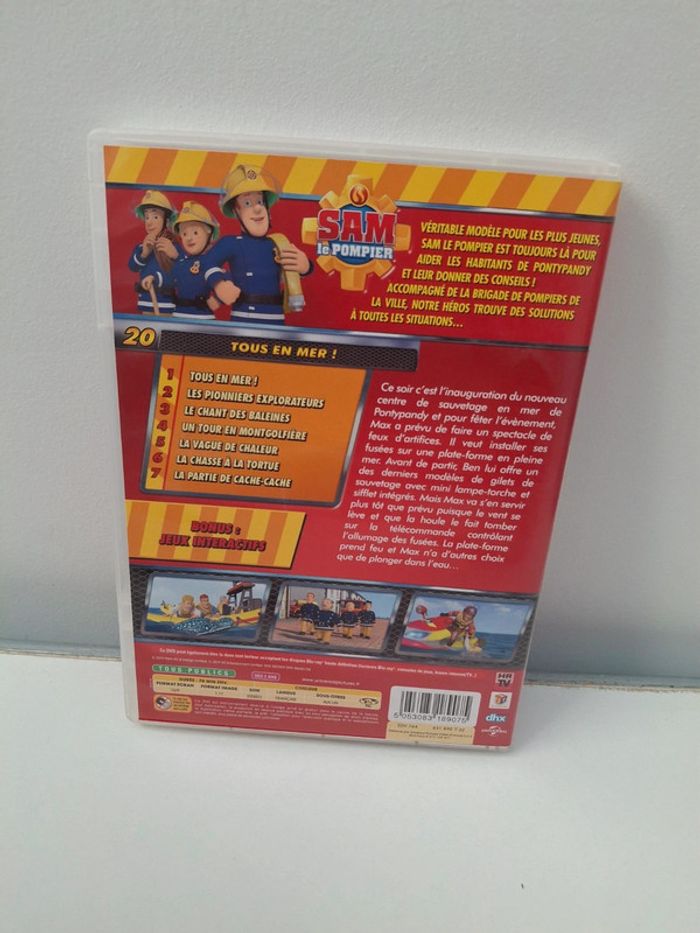 DVD Sam le pompier Tous en mer! - photo numéro 2