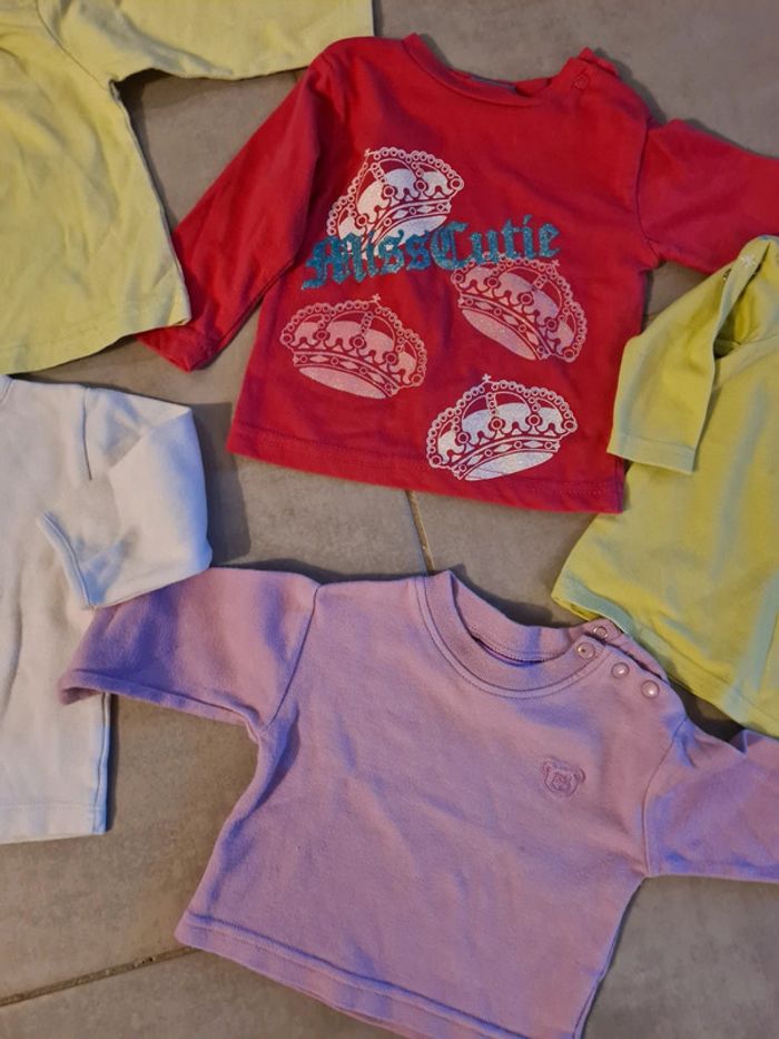 Lot t-shirt ML fille - photo numéro 4