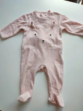 Pyjama velours 12 mois
